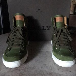 High top men’s Bally sneakers